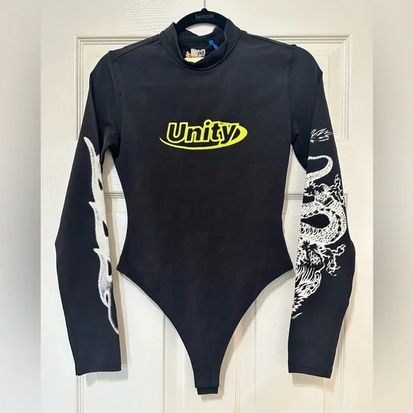 BNWT Heron Preston x HM Cotton Bodysuit - Picture 5 of 9